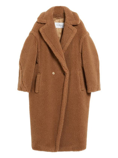 Teddy Bear Icon Single Coat Camel - MAX MARA - BALAAN 1