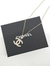 CC logo necklace gold cubic ABE114 - CHANEL - BALAAN 3