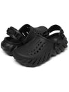 Echo Clog Sandals Black - CROCS - BALAAN 6