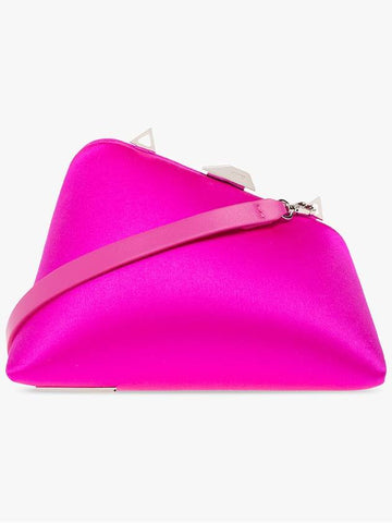 The Attico ‘Midnight’ Satin Clutch, Women's, Neon - THE ATTICO - BALAAN 1