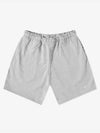 NRG Solo Swoosh Fleece Shorts Gray - NIKE - BALAAN.