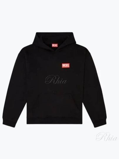 S Boxt Lab Hoodie Black - DIESEL - BALAAN 2