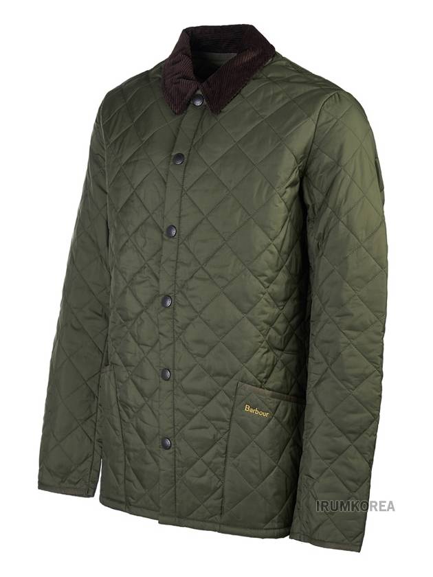 Heritage Liddesdale Quilted Padding Olive - BARBOUR - BALAAN 3