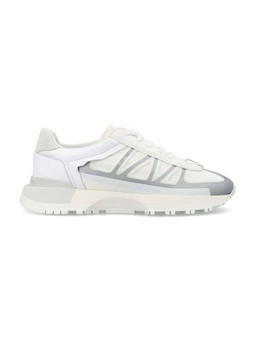 5050 Lace Up Low Top Sneakers White - MAISON MARGIELA - BALAAN 1