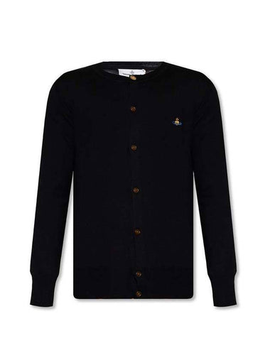 Wool Bea Cardigan Black - VIVIENNE WESTWOOD - BALAAN 1