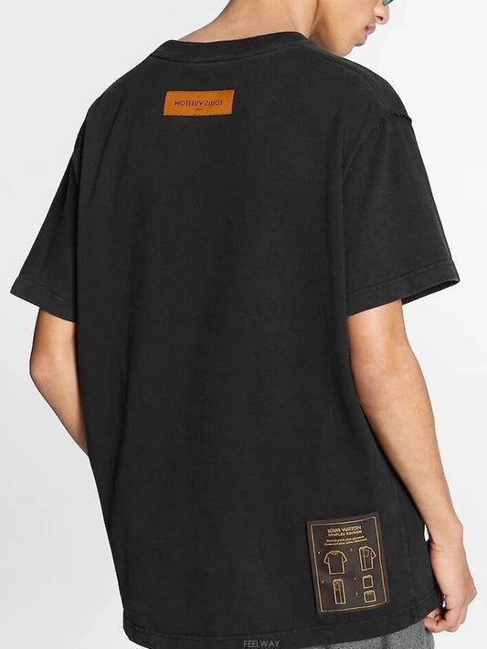 Monogram Inside Out Short Sleeve T-Shirt Black - LOUIS VUITTON - BALAAN 2