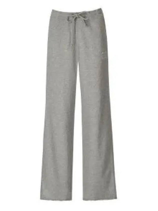 Women's Isoli Wide Pants Grey - GANNI - BALAAN 2