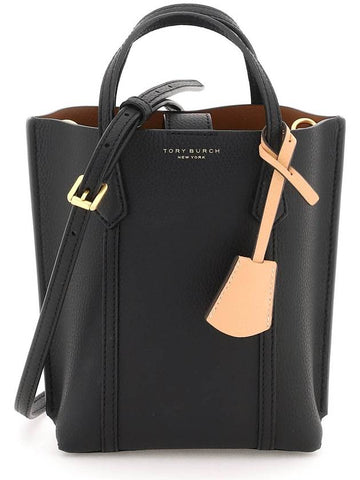 Perry Mini Tote Bag Black - TORY BURCH - BALAAN 1