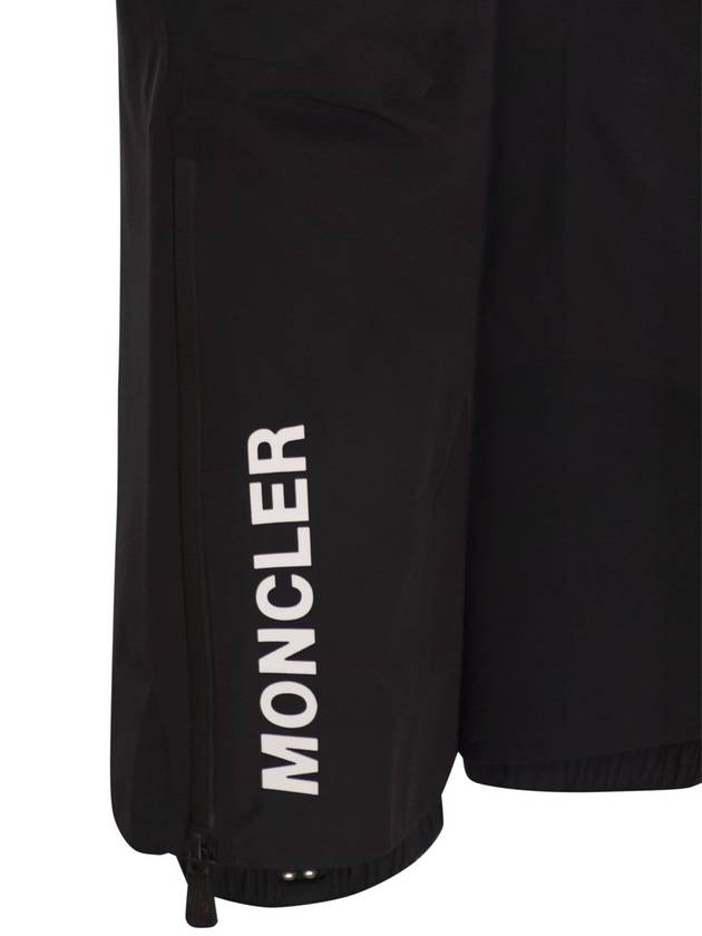 Grenoble Padded Gore Tex Ski Straight Pants Black - MONCLER - BALAAN 5