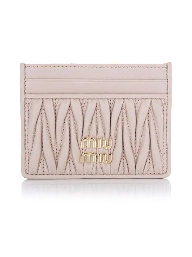 Materasse Nappa Leather Card Wallet Powder Pink - MIU MIU - BALAAN 2