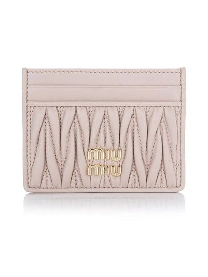 Materasse Nappa Leather Card Wallet Powder Pink - MIU MIU - BALAAN 2