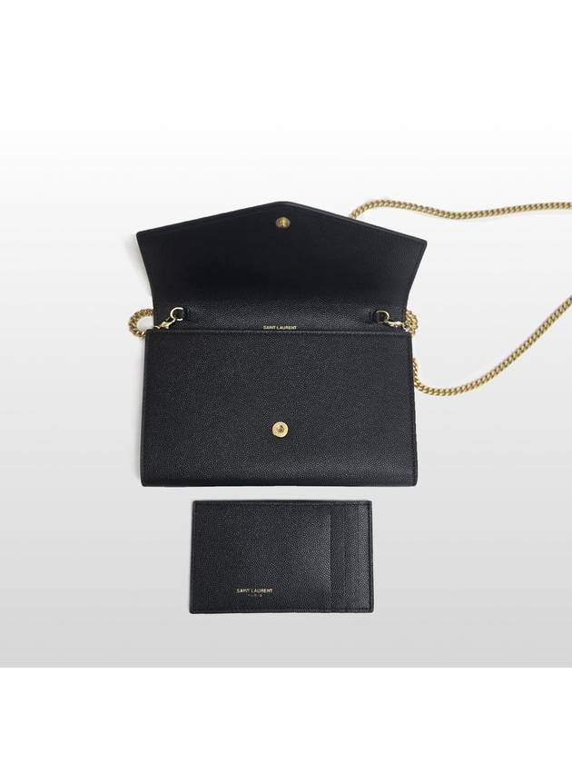 Saint Laurent Envelope Uptown Gold Chain Crossbag Sub Wallet 607788 - SAINT LAURENT - BALAAN 4