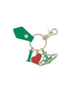 Polly I Love ORB Charm Key Holder Green - VIVIENNE WESTWOOD - BALAAN 1