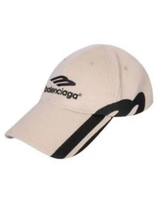 3B Sports Icon Ball Cap Light Beige - BALENCIAGA - BALAAN 2