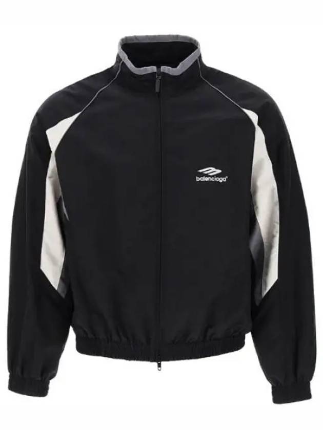 3B Sports Icon Regular Track Jacket Black - BALENCIAGA - BALAAN 2