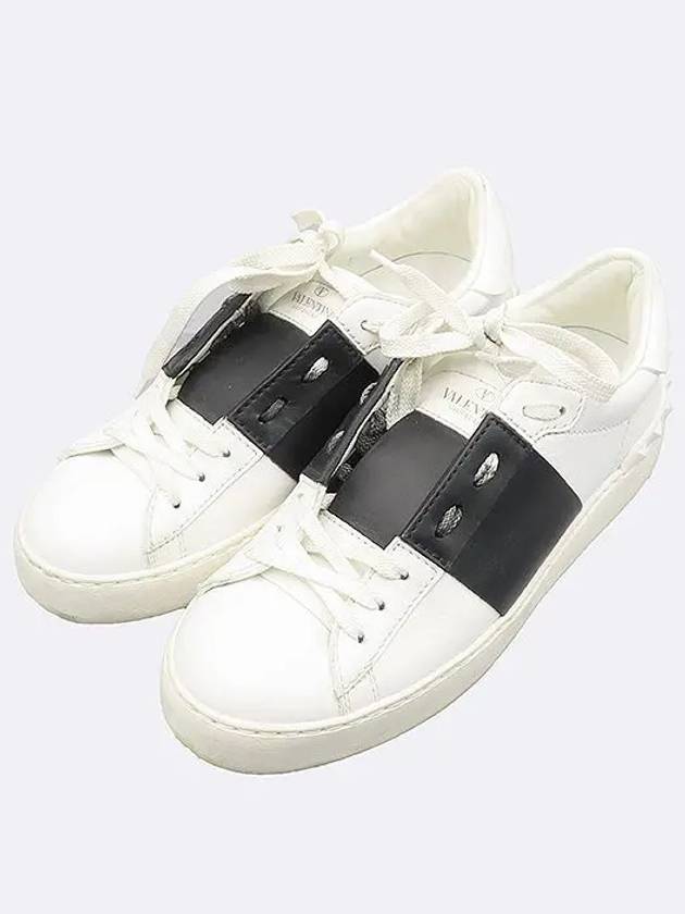 White Leather Hidden Women s Sneakers 35 - VALENTINO - BALAAN 3