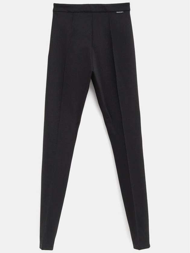 gabardine leggings black - MONCLER - BALAAN 3