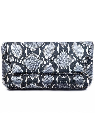 Josephina Clutch Bag Mercury Pewter - DONIRAY - BALAAN 1