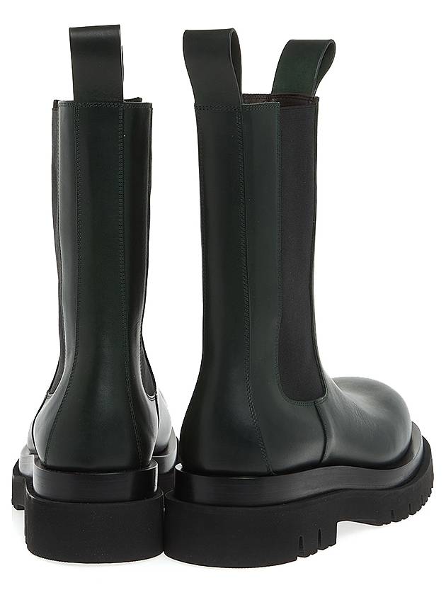 Lug Ankle Boots Black - BOTTEGA VENETA - BALAAN.