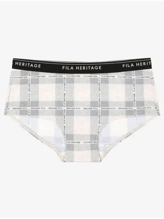 UNDERWEAR Outfit Holiday Check Print Square Drawn FI4DRG1444FOTL - FILA - BALAAN 1