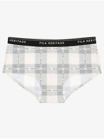 UNDERWEAR Outfit Holiday Check Print Square Drawn FI4DRG1444FOTL - FILA - BALAAN 1