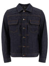 Men's Work Denim Jacket Indigo - A.P.C. - BALAAN 2