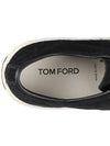 Suede Low Top Sneakers Black - TOM FORD - BALAAN 9