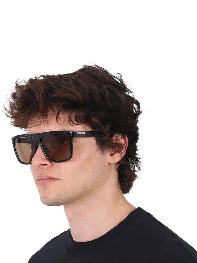 Eyewear Logo Square Frame Sunglasses Brown - GUCCI - BALAAN 3