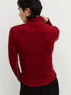 Stitch Turtle Neck Tee Red Wine - DENSITY - BALAAN 3