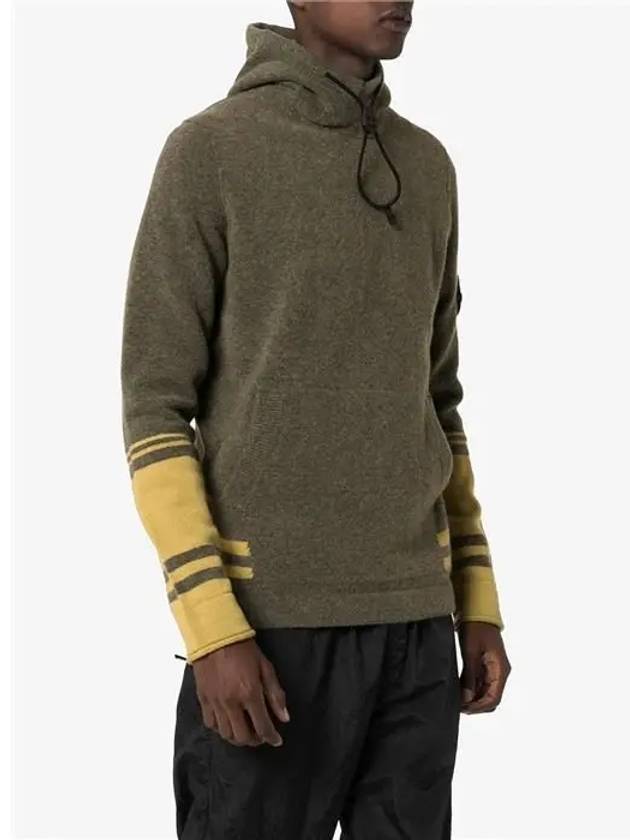 Hooded sleeve knit 7115547B2 - STONE ISLAND - BALAAN 3