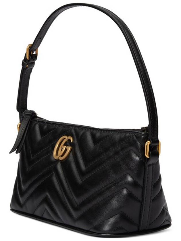 GG Marmont Shoulder Bag Black - GUCCI - BALAAN 4