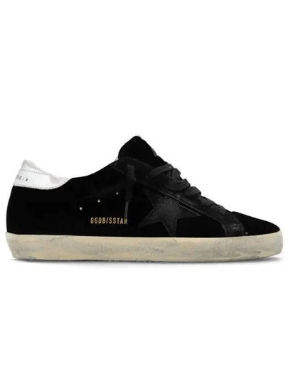 Superstar Velvet Low-Top Sneakers Black - GOLDEN GOOSE - BALAAN 2