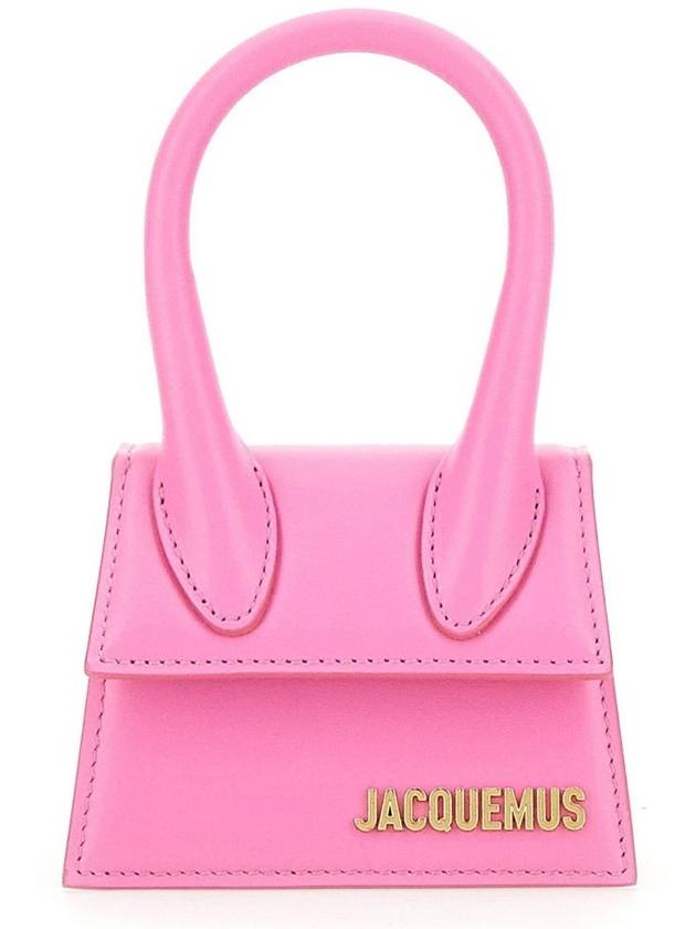 Le Chiquito Signature Mini Tote Bag Neon Pink - JACQUEMUS - BALAAN 2