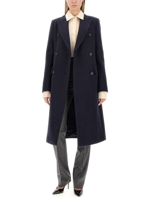 Blue Long Coat 2320160333600 ADUA 005 - MAX MARA SPORTMAX - BALAAN 3