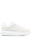 Round Toe Knitted Low Top Sneakers White - ALEXANDER MCQUEEN - BALAAN 2