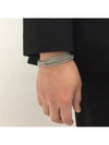 Layered Chain Bracelet Silver - BASSCLEF - BALAAN 5