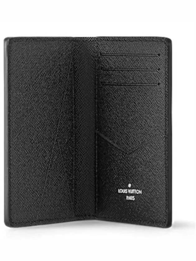 Pocket Organizer Monogram Card Wallet Black - LOUIS VUITTON - BALAAN 4