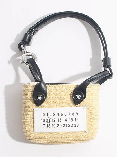 Cellulose Weave Micro Shoulder Bag Beige - MAISON MARGIELA - BALAAN 2