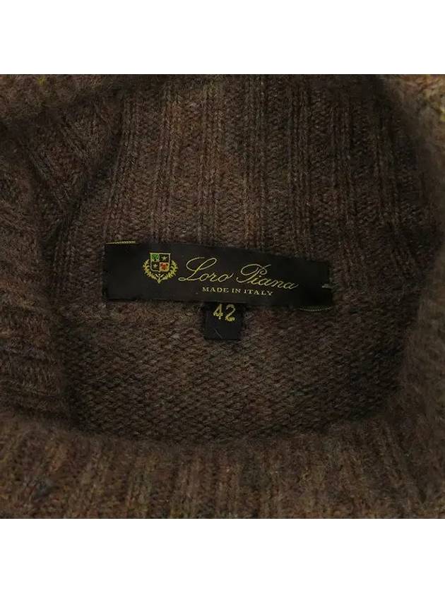 Smith Market Brown Knit Women s Clothing - LORO PIANA - BALAAN 4