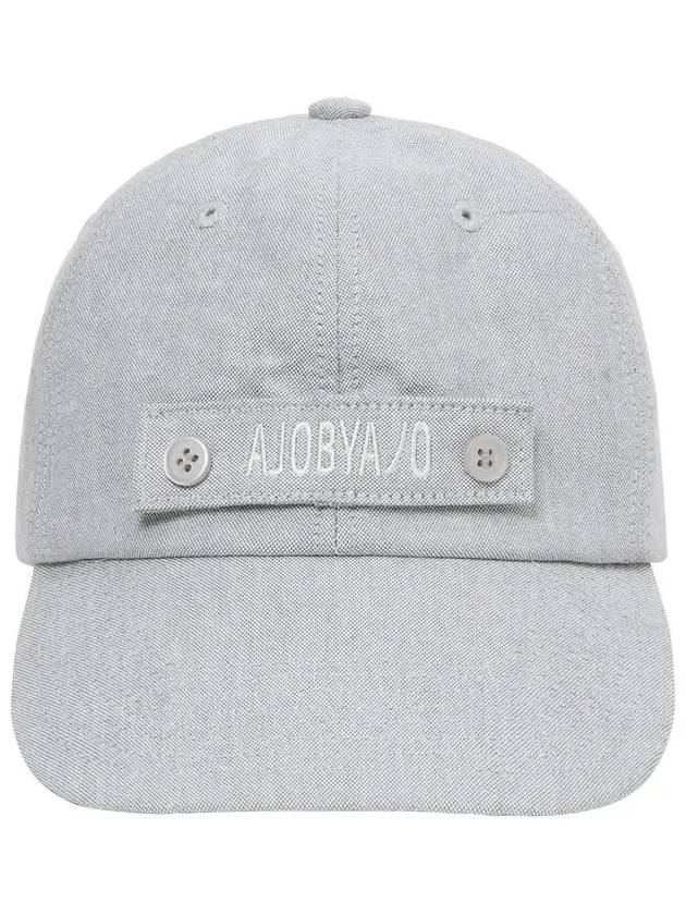 Logo Oxford Cap LIGHT GRAY - AJOBYAJO - BALAAN 1