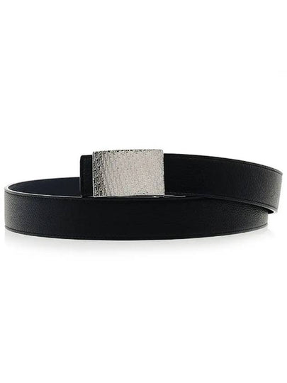 Reversible Leather Belt Black - DIOR - BALAAN 2