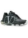 Men's V Logo Bounce Sneakers Black - VALENTINO - BALAAN 3