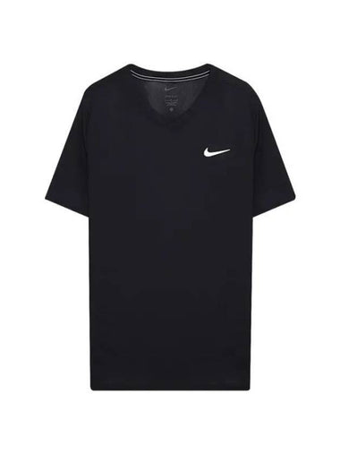 Victory Court Dri Fit Short Sleeve T-shirt Black - NIKE - BALAAN 1