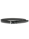 Men's Leather Belt Black - PRADA - BALAAN 2