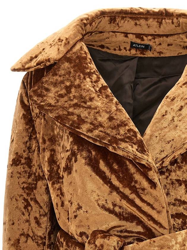 Atlein 'Crushed Velvet' Coat - ATLEIN - BALAAN 3