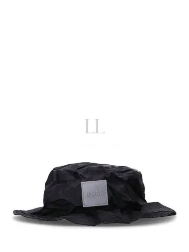 Men's Logo Patch Bucket Hat Black - HUGO BOSS - BALAAN 2