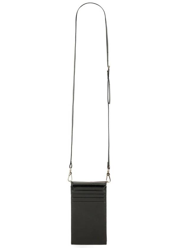 Enamel Phone Cross Bag Black - VIVIENNE WESTWOOD - BALAAN 4