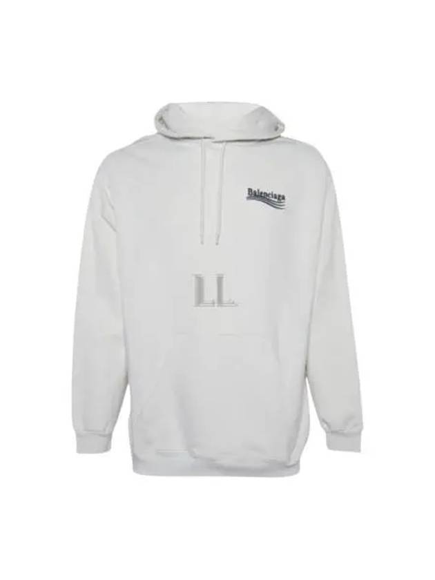 Political Campaign Medium Fit Hoodie White - BALENCIAGA - BALAAN 2