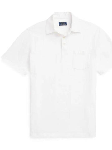 chest pocket short sleeve shirt 710900790013 - POLO RALPH LAUREN - BALAAN 1