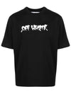 Logo Printing Short Sleeve T-Shirt Black - OFF WHITE - BALAAN 2